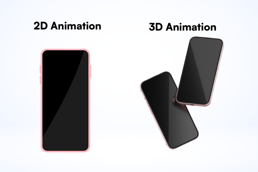 The difference between 2d and 3d animation for animation video